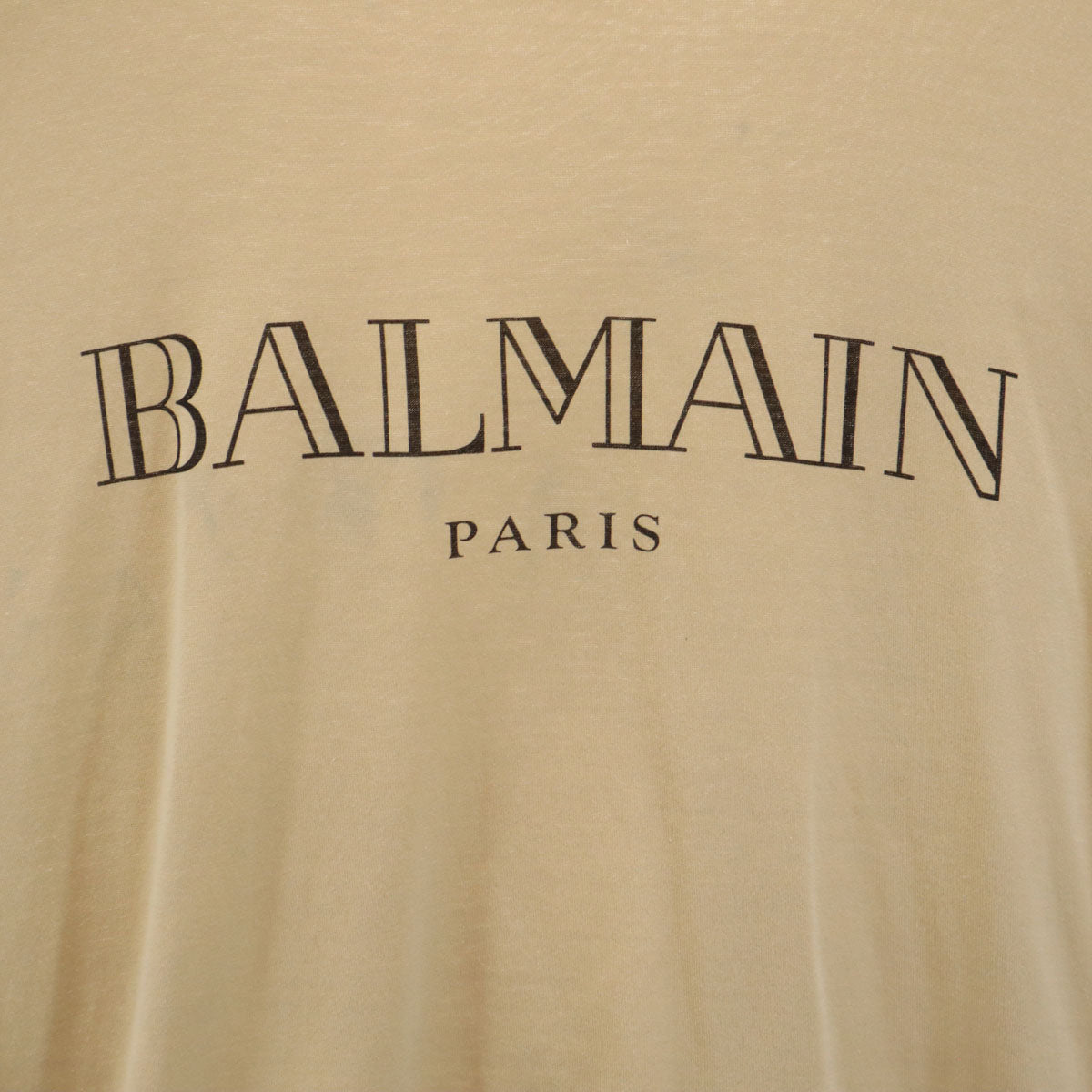 BALMAIN バルマン 半袖 Tシャツ XS ベージュ メンズ