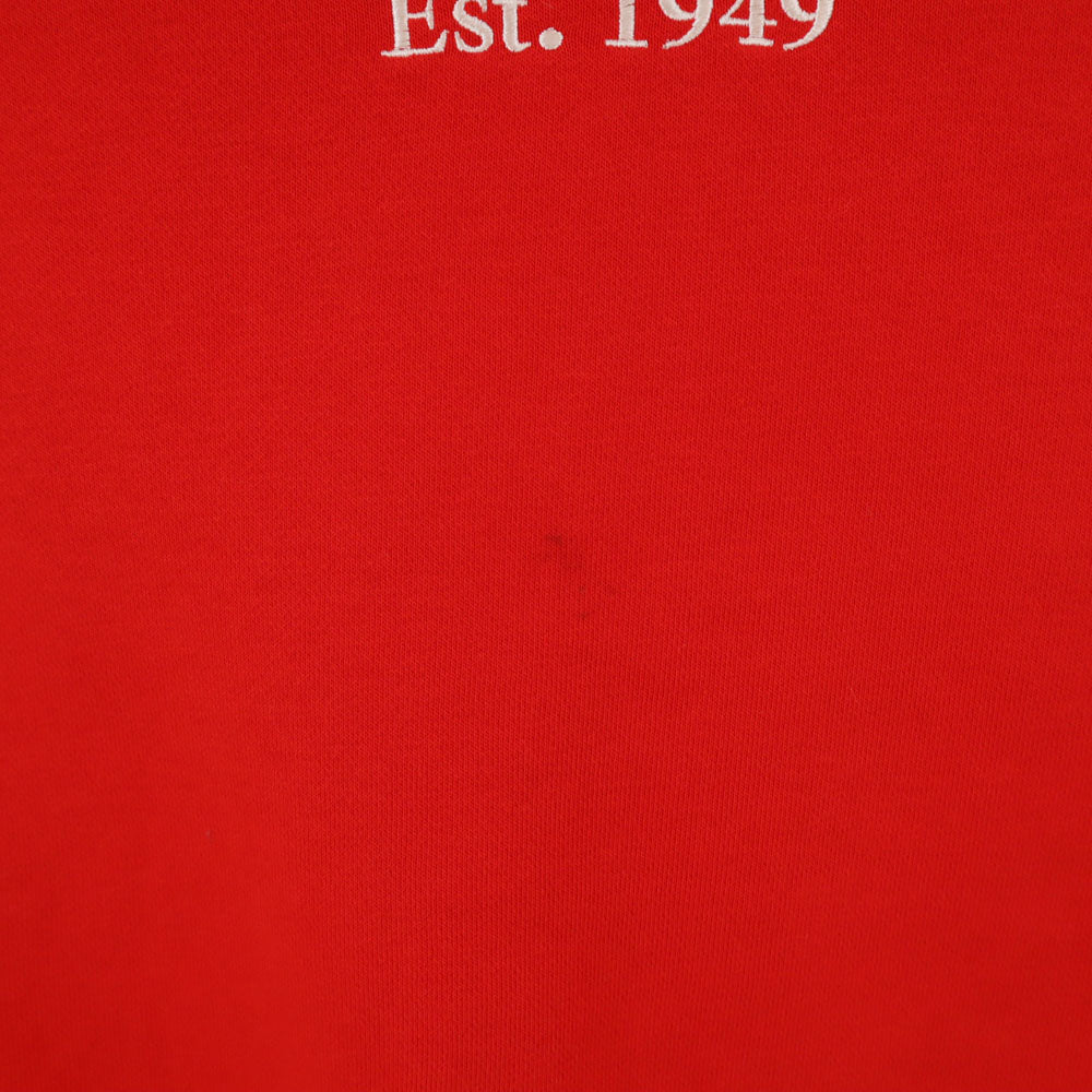 adidas Originals アディダスオリジナルス 長袖 スウェットパーカー M レッド 裏起毛 メンズ