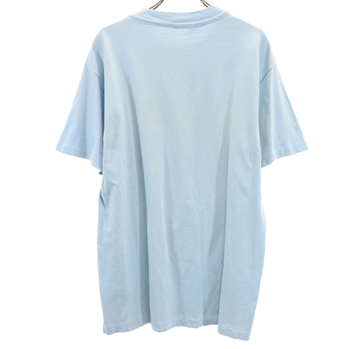 PLANET HOLLYWOOD 半袖 Tシャツ 水色 シングルステッチ メンズ