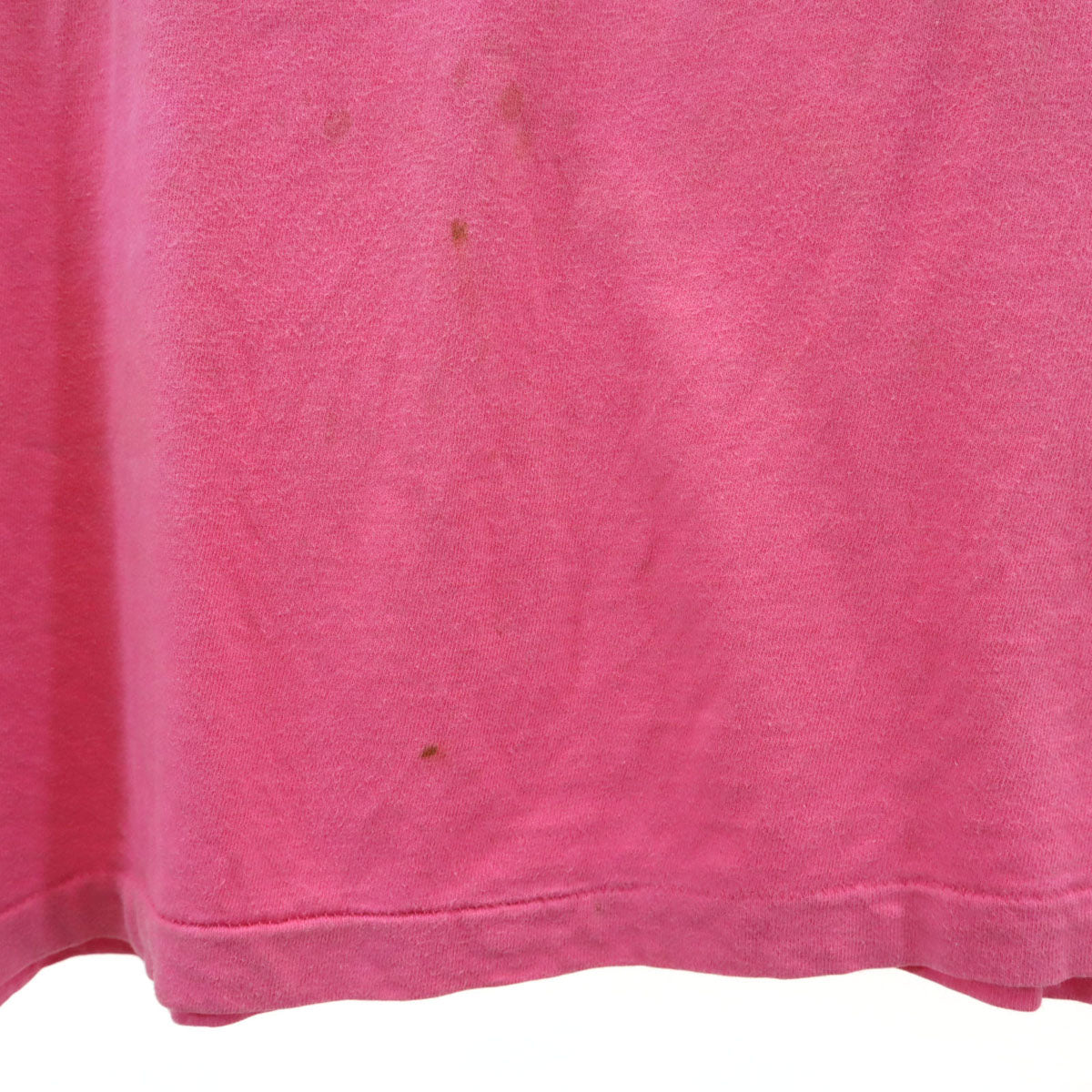 Hanes ヘインズ 80s USA製 ヴィンテージ Ocean Isle Beach 半袖 Tシャツ XL ピンク シングルステッチ BEEFY-T メンズ