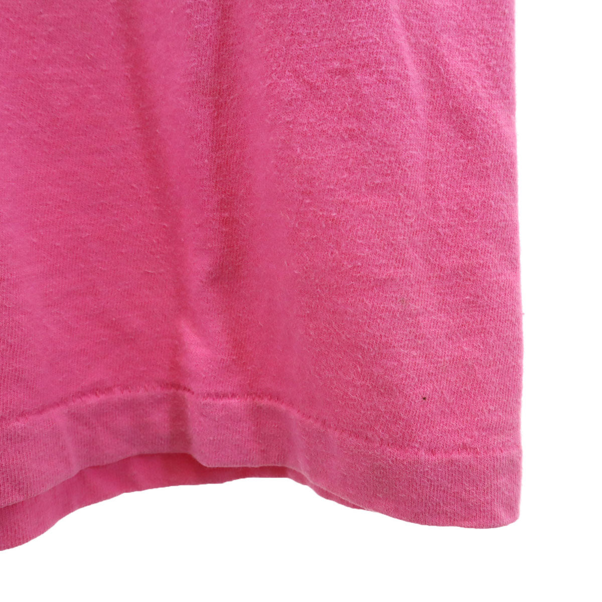 Hanes ヘインズ 80s USA製 ヴィンテージ Ocean Isle Beach 半袖 Tシャツ XL ピンク シングルステッチ BEEFY-T メンズ