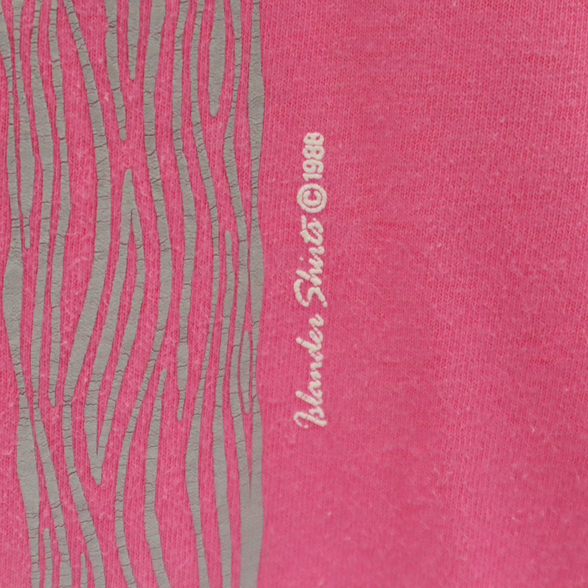 Hanes ヘインズ 80s USA製 ヴィンテージ Ocean Isle Beach 半袖 Tシャツ XL ピンク シングルステッチ BEEFY-T メンズ