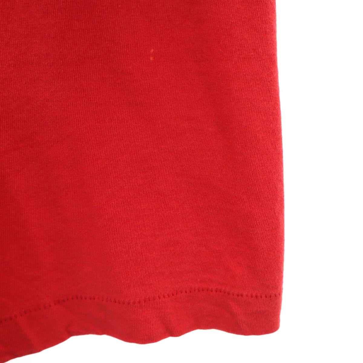 FRUIT OF THE LOOM フルーツオブザルーム 90s USA製 オールド JACKS 半袖 Tシャツ L レッド シングルステッチ メンズ