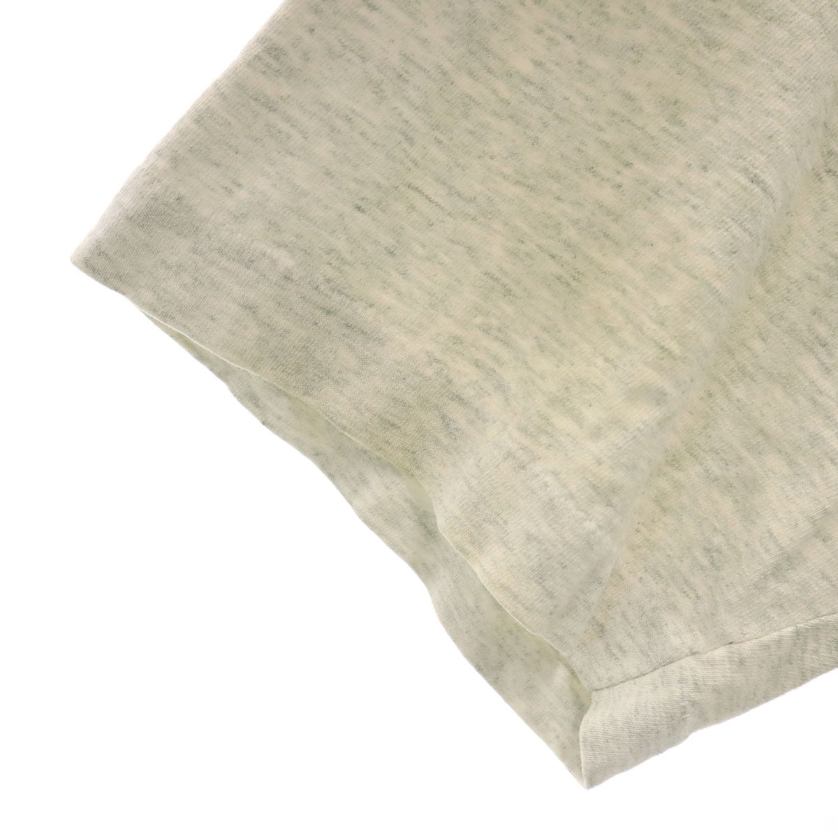 90s オールド メッセージ プリント 半袖 Tシャツ グレー シングルステッチ メンズ