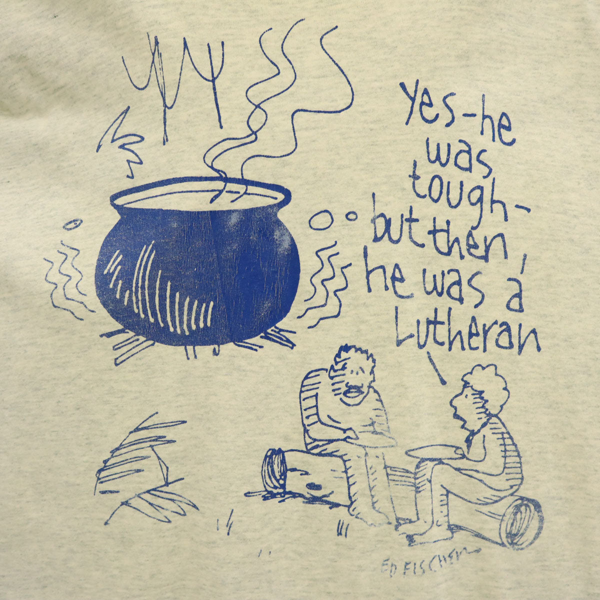 90s オールド メッセージ プリント 半袖 Tシャツ グレー シングルステッチ メンズ