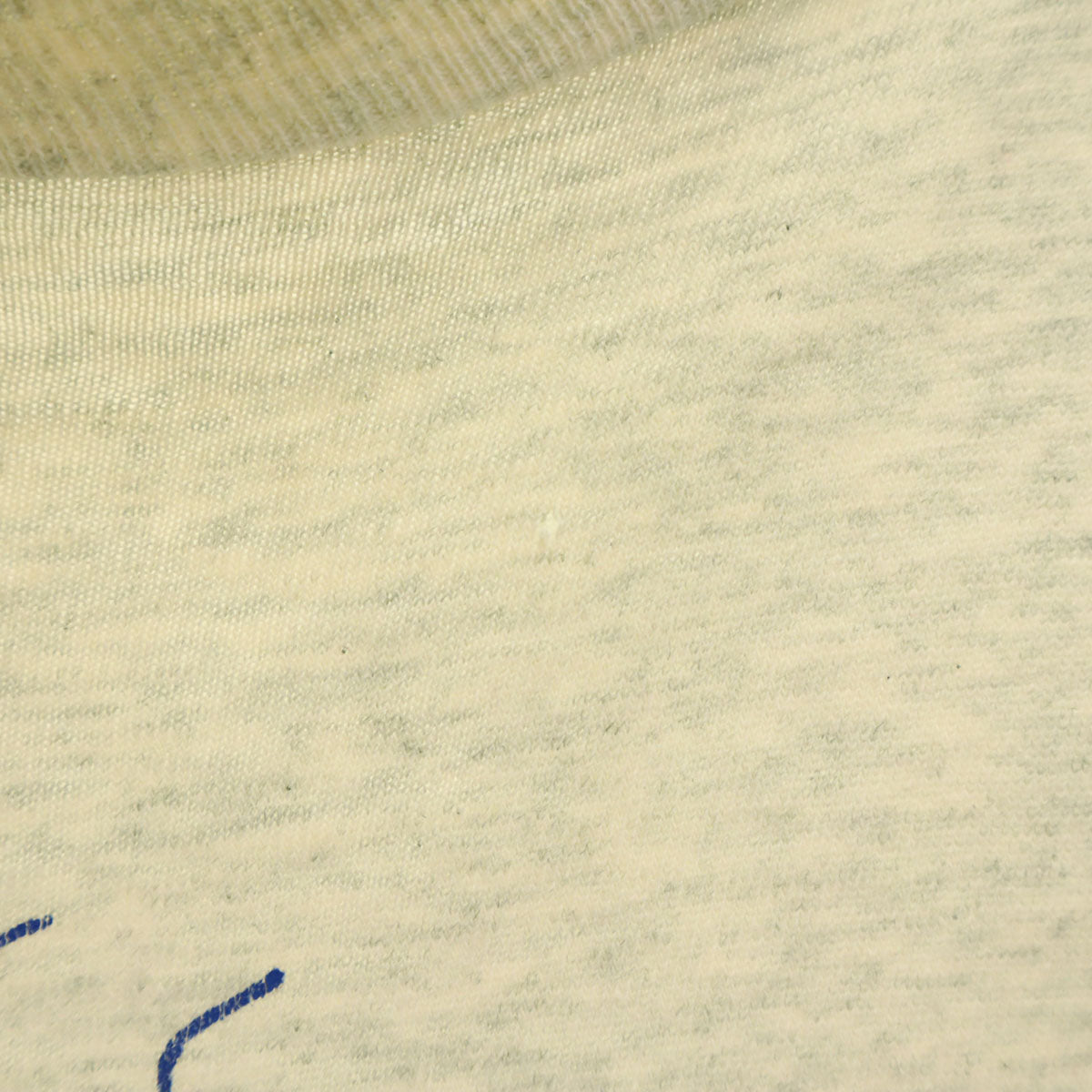 90s オールド メッセージ プリント 半袖 Tシャツ グレー シングルステッチ メンズ