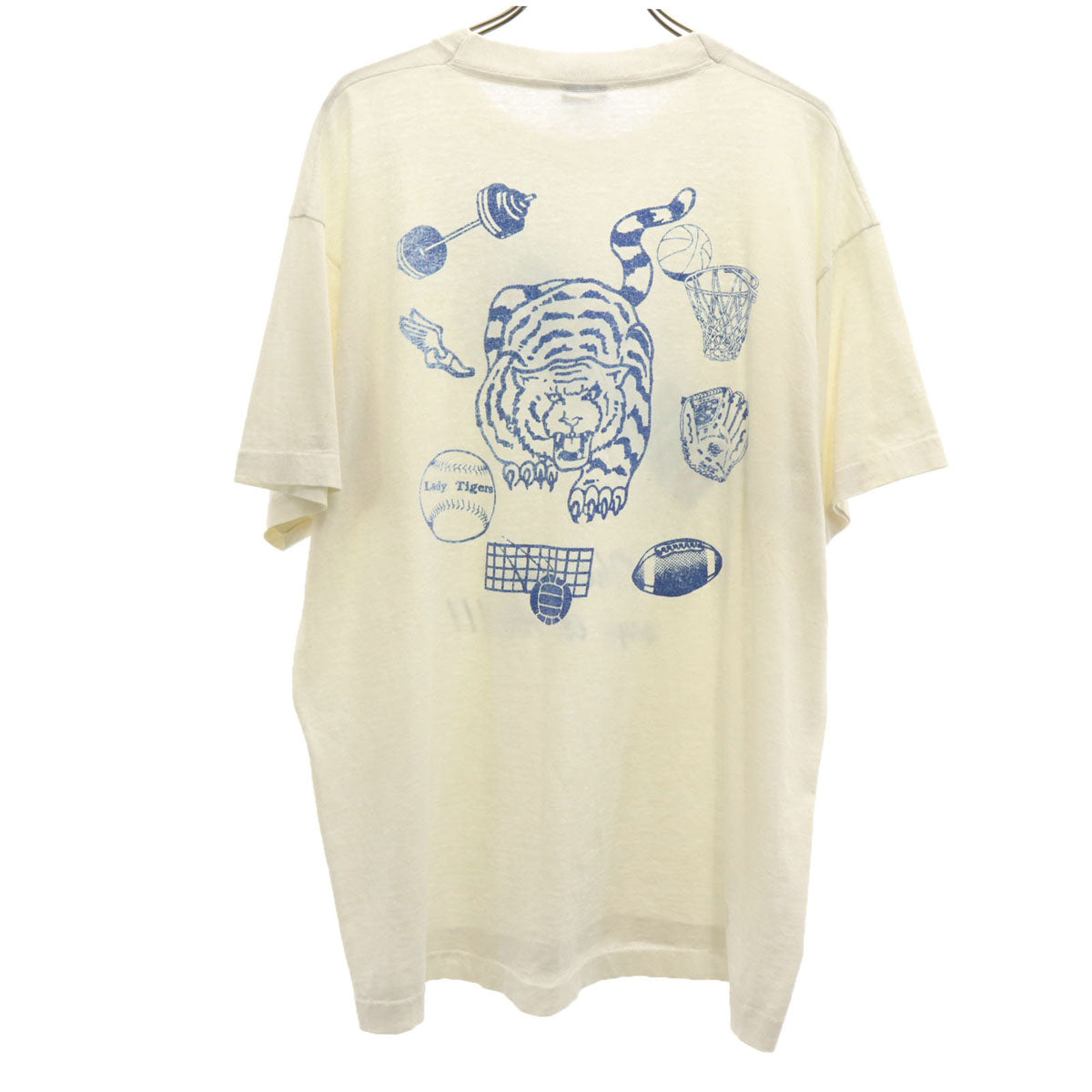 SCREEN STARS BEST スクリーンスターズベスト 90s USA製 オールド BRILLIANT 半袖 Tシャツ XL アイボリー シングルステッチ メンズ