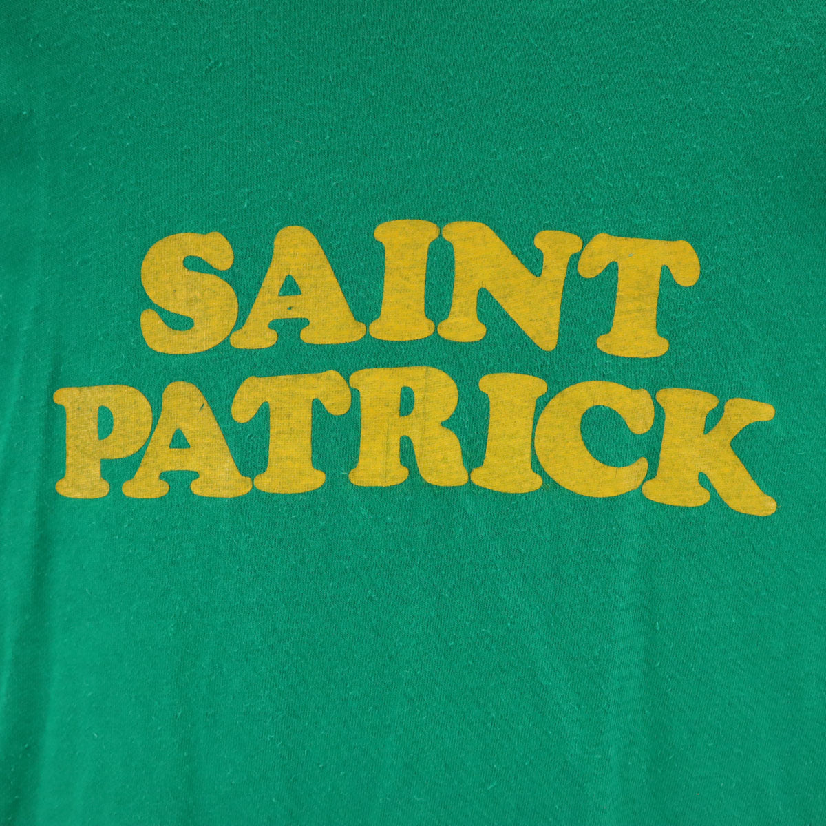 Hanes ヘインズ 90s USA製 オールド SAINT PATRICK 半袖 Tシャツ L グリーン シングルステッチ メンズ