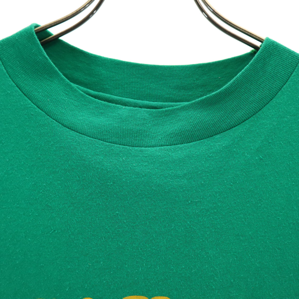 Hanes ヘインズ 90s USA製 オールド SAINT PATRICK 半袖 Tシャツ L グリーン シングルステッチ メンズ