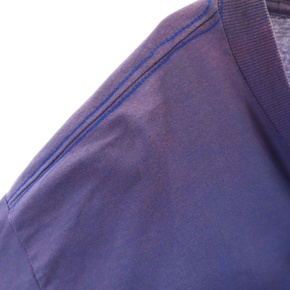 THE 50’S 90s USA製 オールド glen DEWEESE SENATE 半袖 Tシャツ XXL 青紫 シングルステッチ ビッグサイズ メンズ