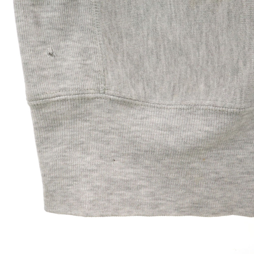 Champion チャンピオン 90s オールド 刺繍タグ リバースウィーブ 長袖 スウェット トレーナー XL グレージュ メンズ