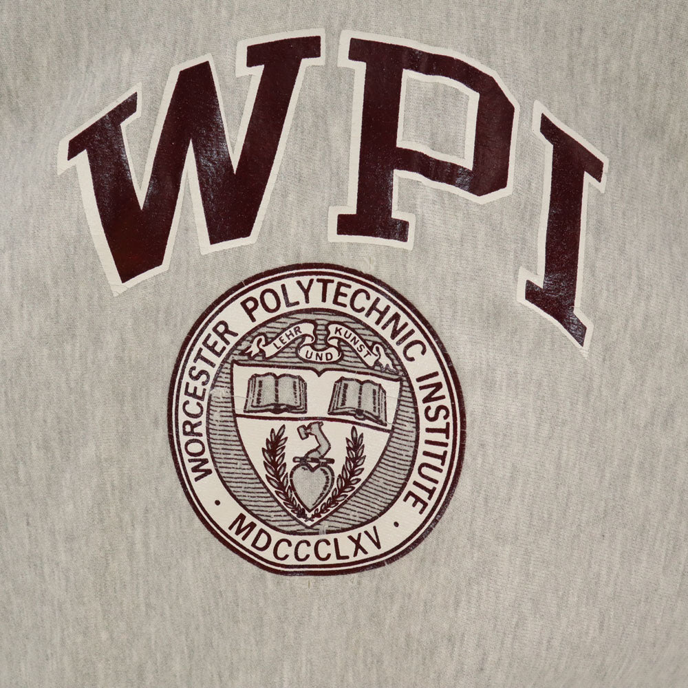 Champion チャンピオン 90s オールド 刺繍タグ リバースウィーブ 長袖 スウェット トレーナー XL グレージュ メンズ