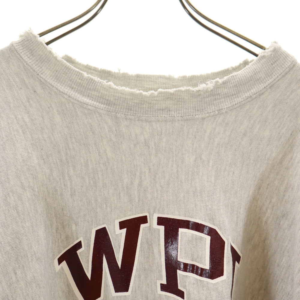 Champion チャンピオン 90s オールド 刺繍タグ リバースウィーブ 長袖 スウェット トレーナー XL グレージュ メンズ