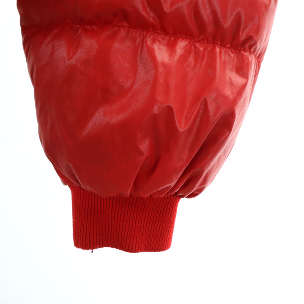 MONCLER モンクレール 80s 90s フランス製 オールド アシックス ダウンジャケット S レッド メンズ