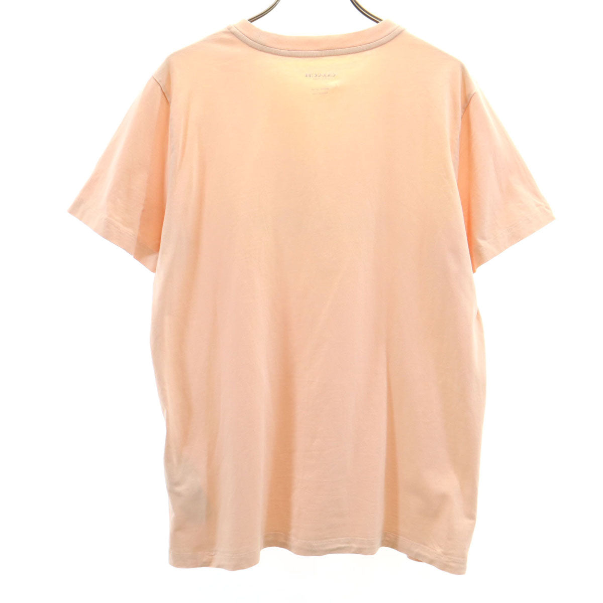 COACH コーチ 花柄刺繍 半袖 Tシャツ M ペールオレンジ 33867 レディース