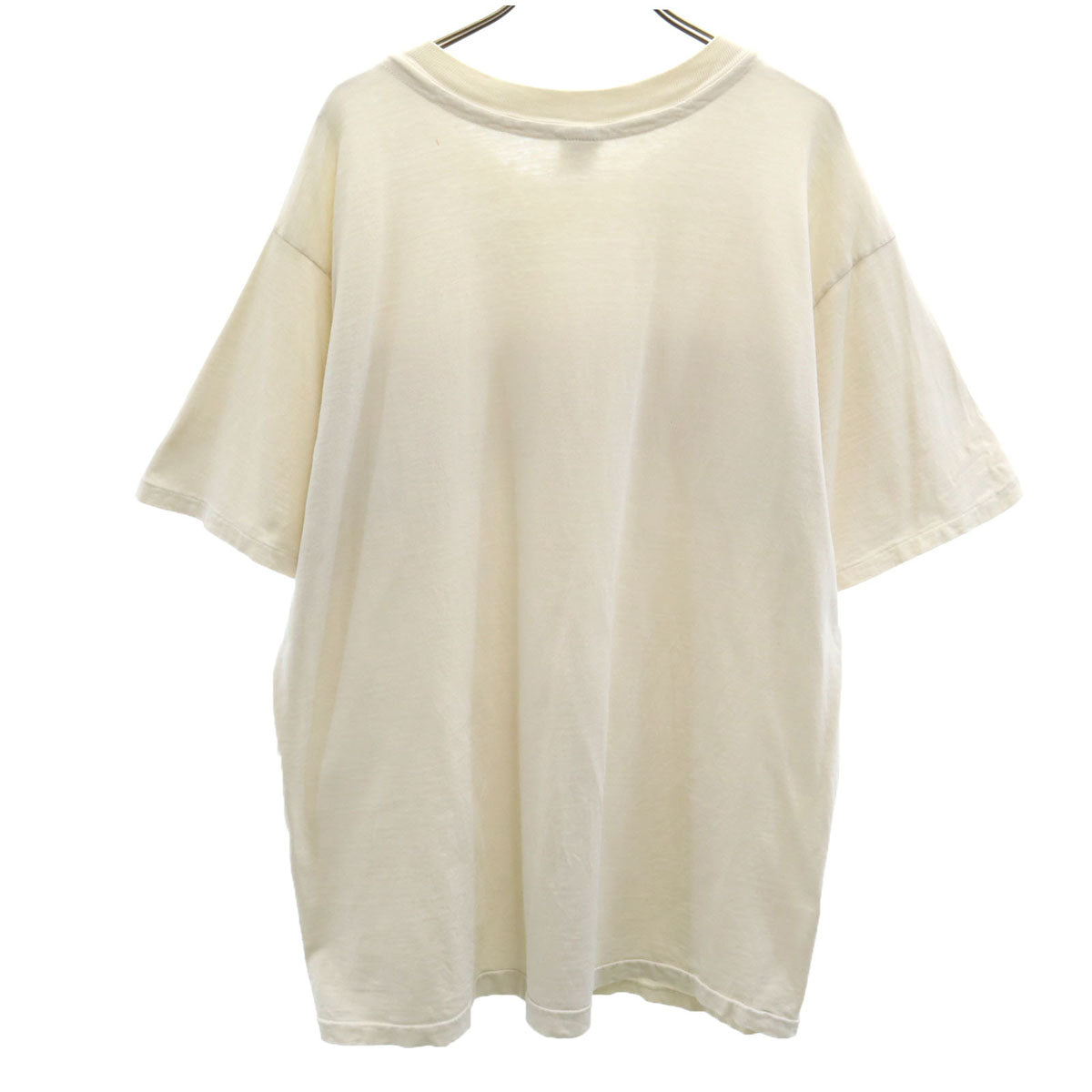 The Cotton Exchange ザコットンエクスチェンジ 90s USA製 オールド YOUNGSTOWN STATE 半袖 Tシャツ XL アイボリー シングルステッチ ペンギンズ メンズ