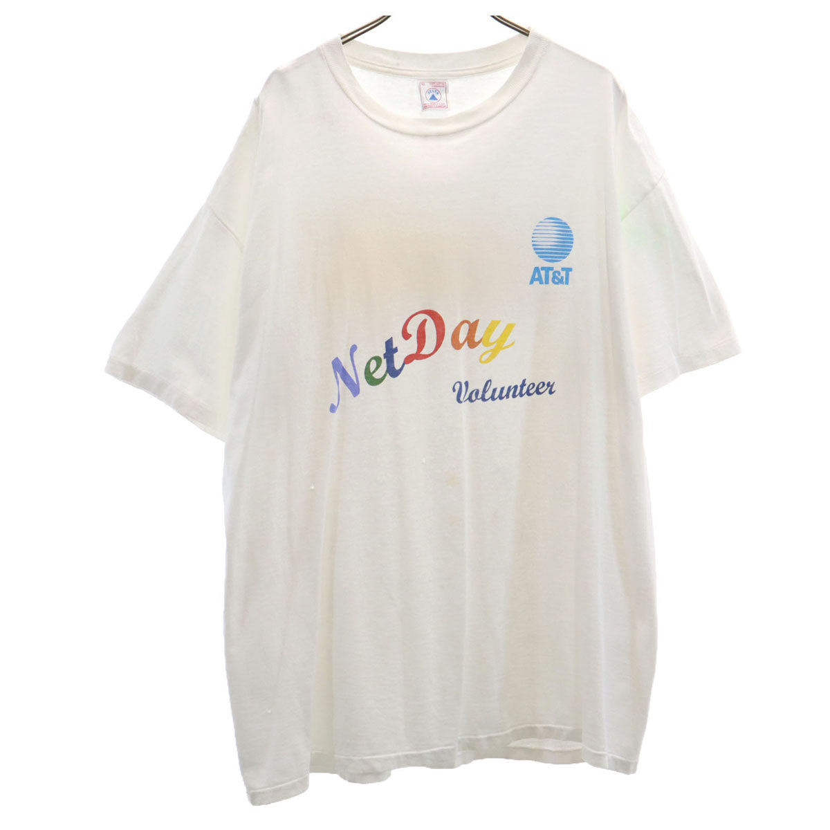 DELTA デルタ 90s オールド 半袖 Tシャツ XL ホワイト シングルステッチ メンズ