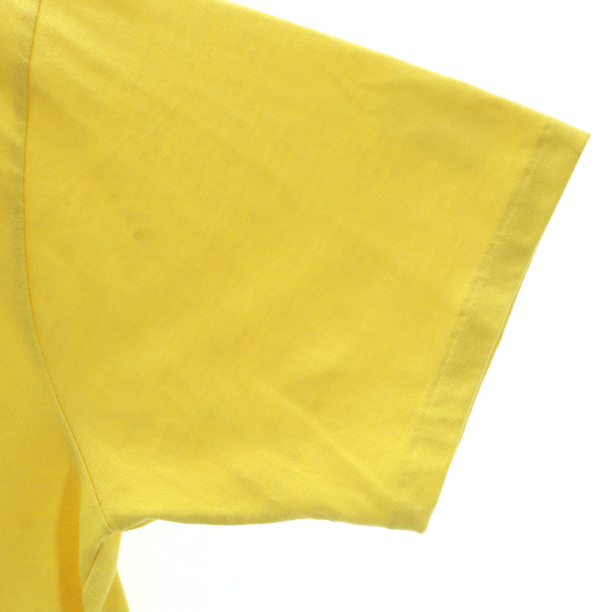 80s ヴィンテージ 半袖 Tシャツ イエロー系 メンズ