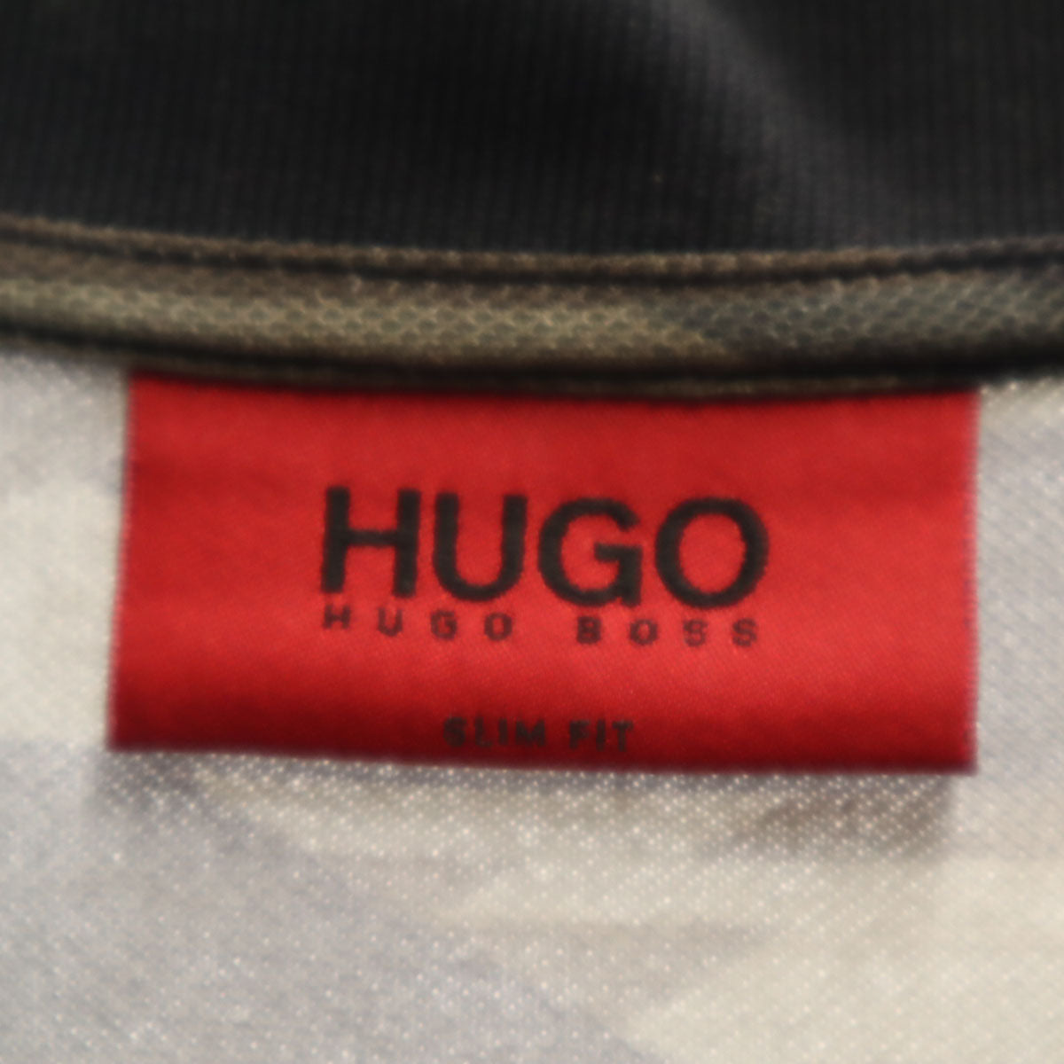HUGO HUGO BOSS ヒューゴ ヒューゴボス 半袖 ポロシャツ M カーキ メンズ