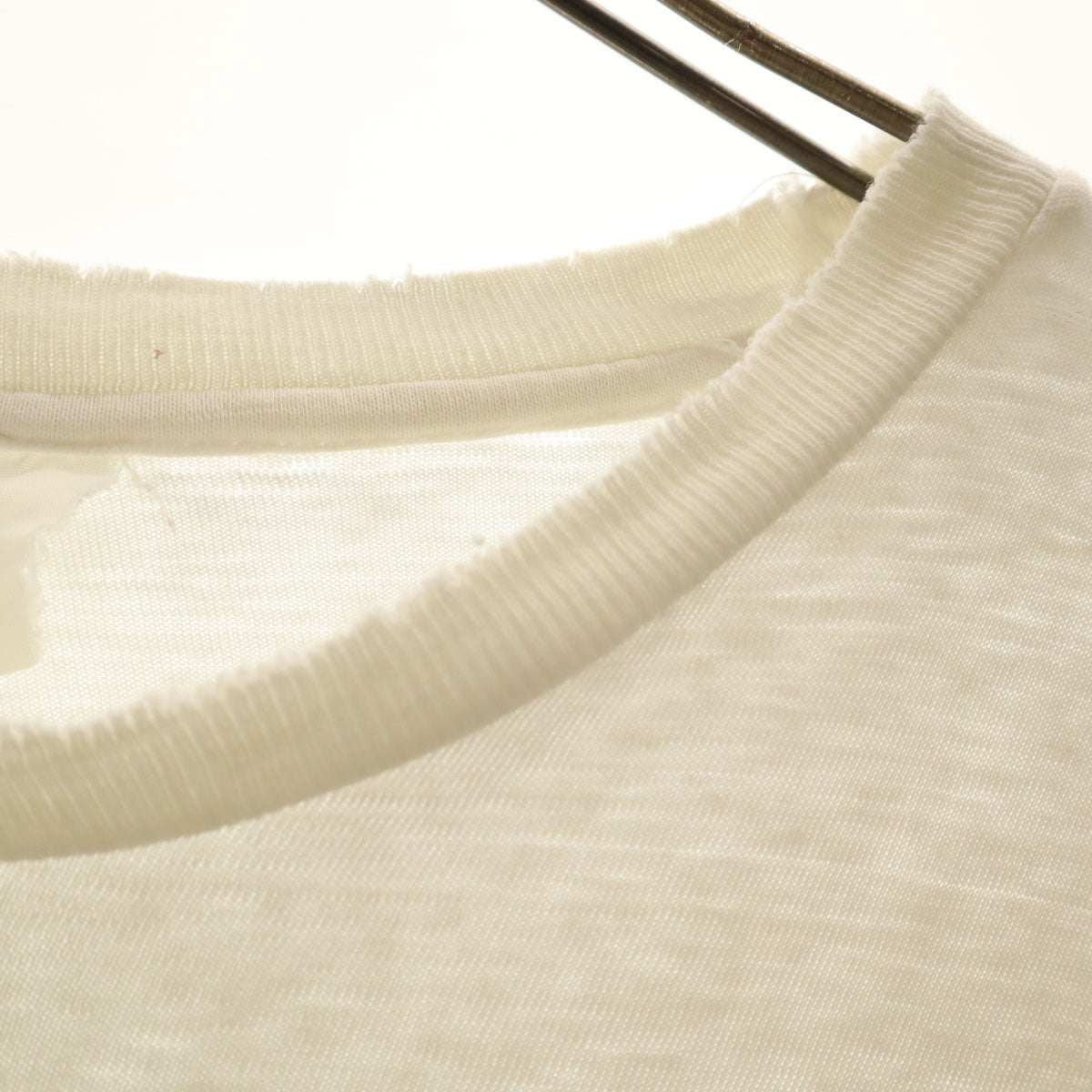 90s オールド ベアプリント 半袖 Tシャツ 白 シングルステッチ メンズ