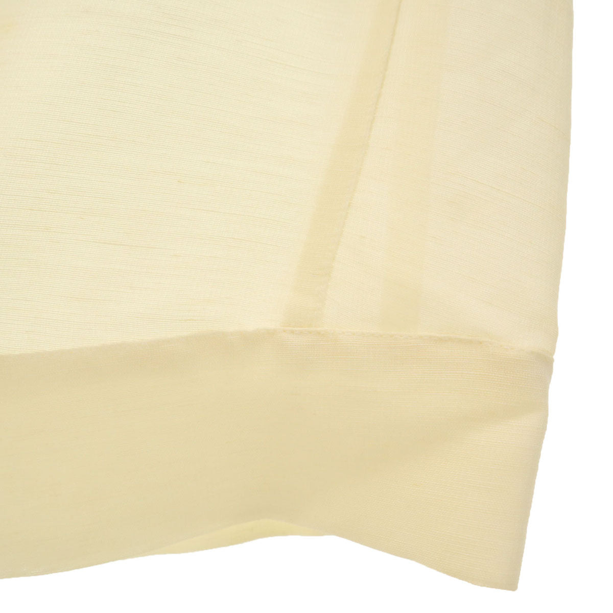 Emporio Armani エンポリオアルマーニ イタリア製 リネンブレンド 半袖 Vネック シャツ 40 アイボリー レディース