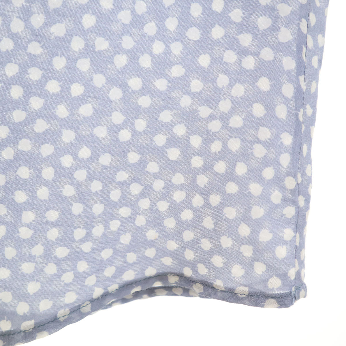 MAX MARA WEEK END LINE マックスマーラウィークエンドライン リーフ柄 ノースリーブ ブラウス ブルー系 レディース