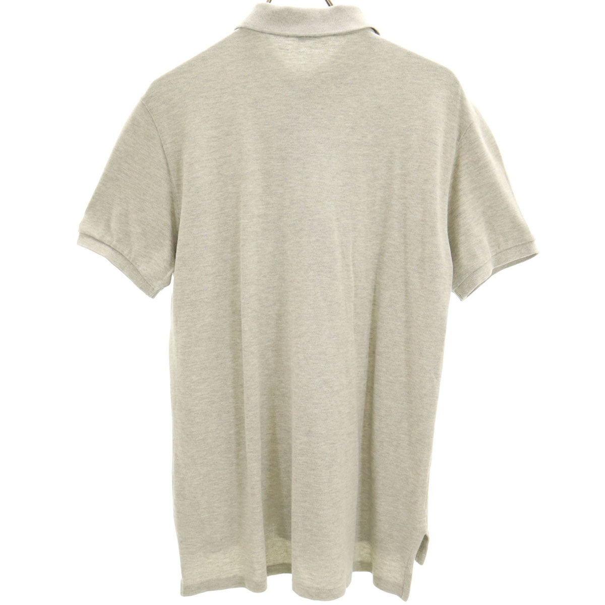 Polo by Ralph Lauren ポロバイラルフローレン 半袖 鹿の子 ポロシャツ M グレー メンズ