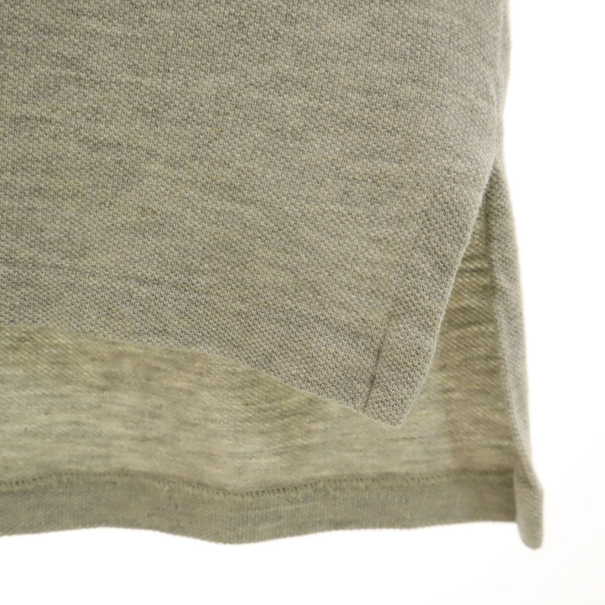 Polo by Ralph Lauren ポロバイラルフローレン 半袖 鹿の子 ポロシャツ M グレー メンズ