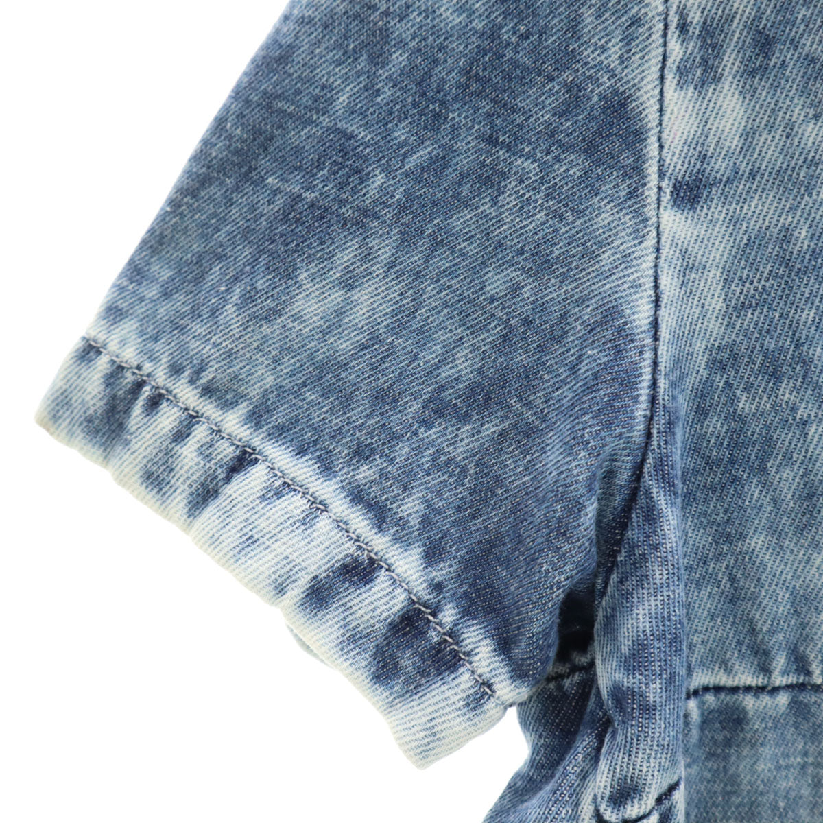 DENHAM デンハム 半袖 デニム Tシャツ XS ブルー メンズ