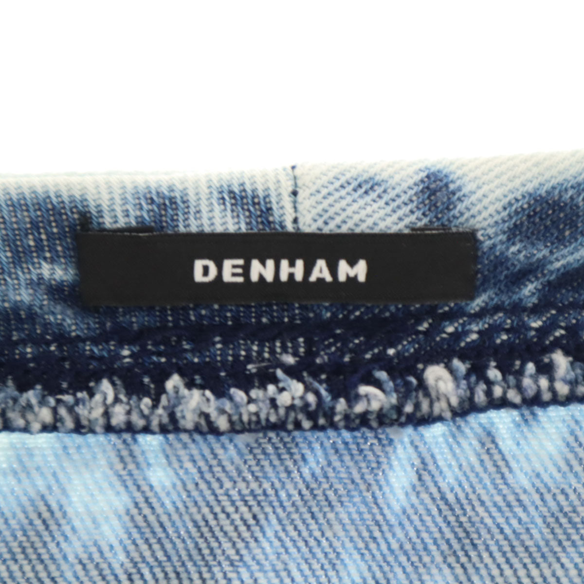 DENHAM デンハム 半袖 デニム Tシャツ XS ブルー メンズ