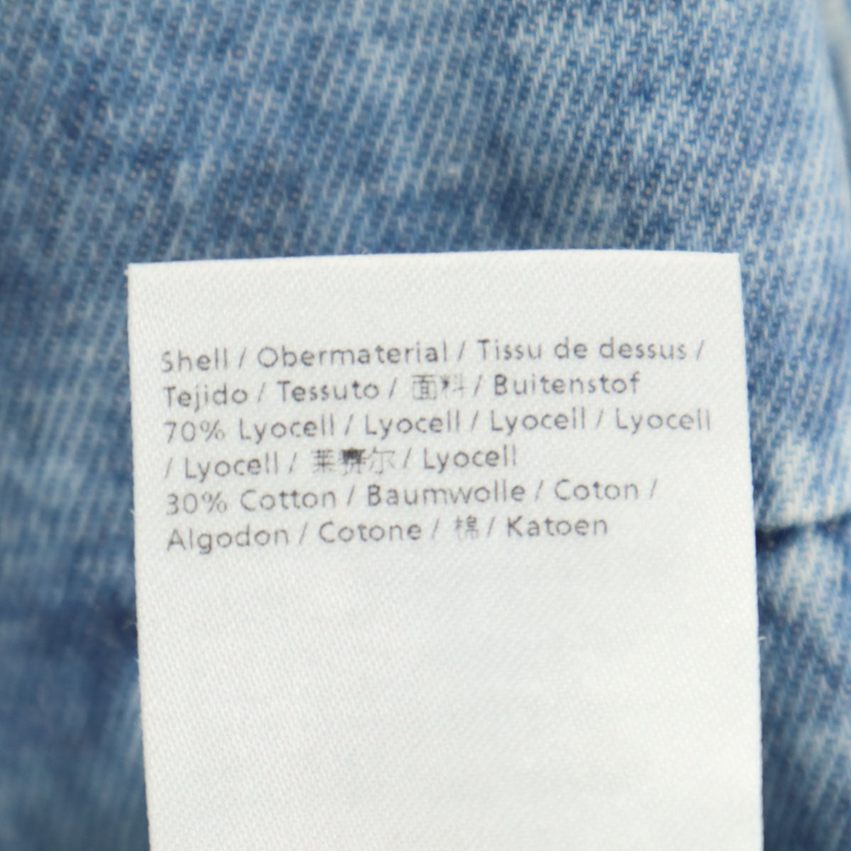 DENHAM デンハム 半袖 デニム Tシャツ XS ブルー メンズ