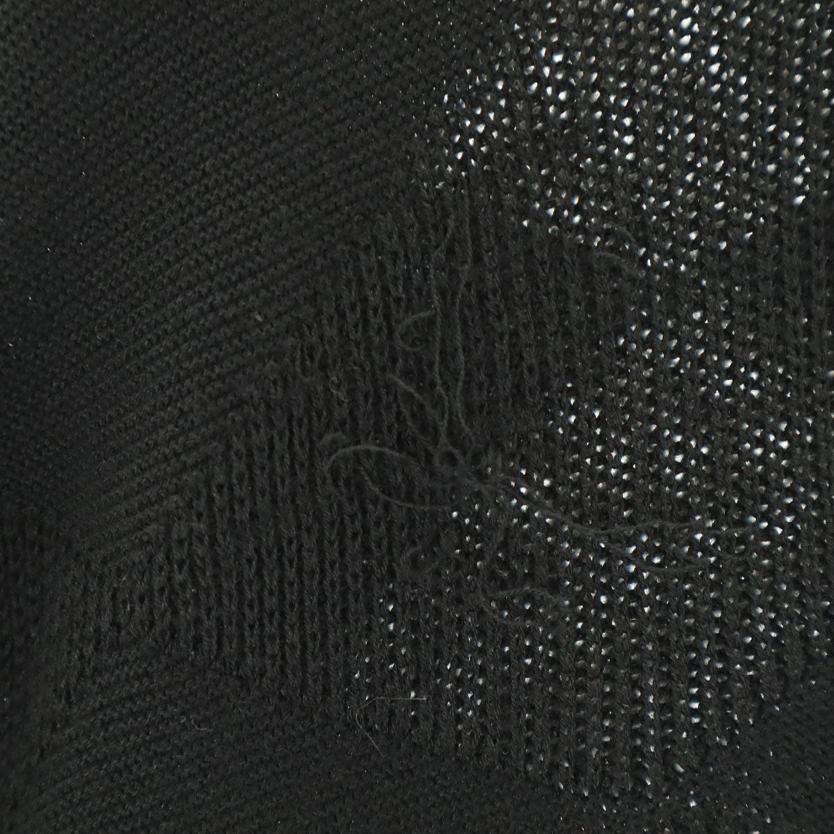 LACOSTE ラコステ CLASSIC FIT 半袖 コットンニット ポロシャツ 3 ブラック メンズ