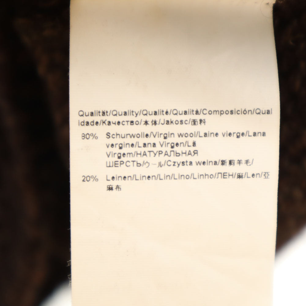 ボスヒューゴボス 長袖 スリムフィット セーター M ブラウン BOSS HUGO BOSS ケーブルニット レディース