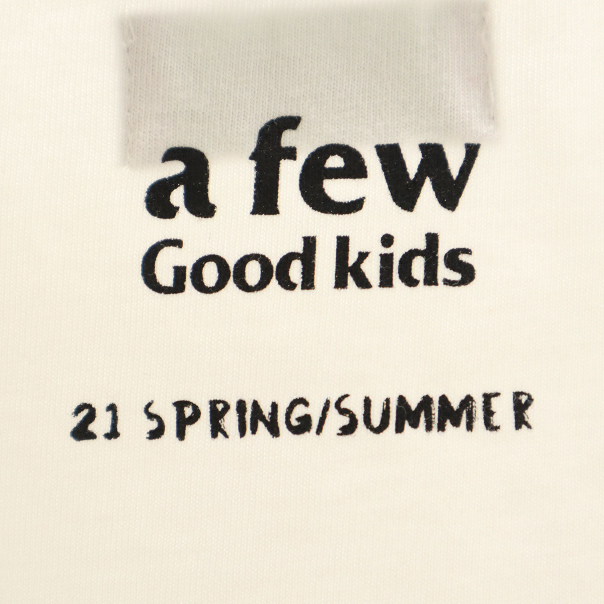 A FEW GOOD KIDS アフューグッドキッズ スマーフ 半袖 Tシャツ L ホワイト メンズ