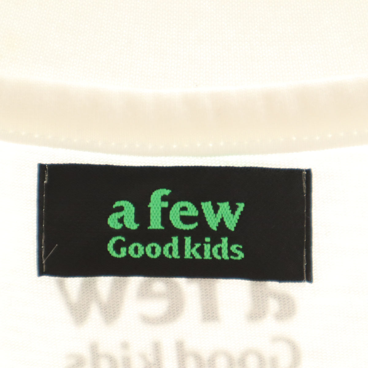 A FEW GOOD KIDS アフューグッドキッズ スマーフ 半袖 Tシャツ L ホワイト メンズ