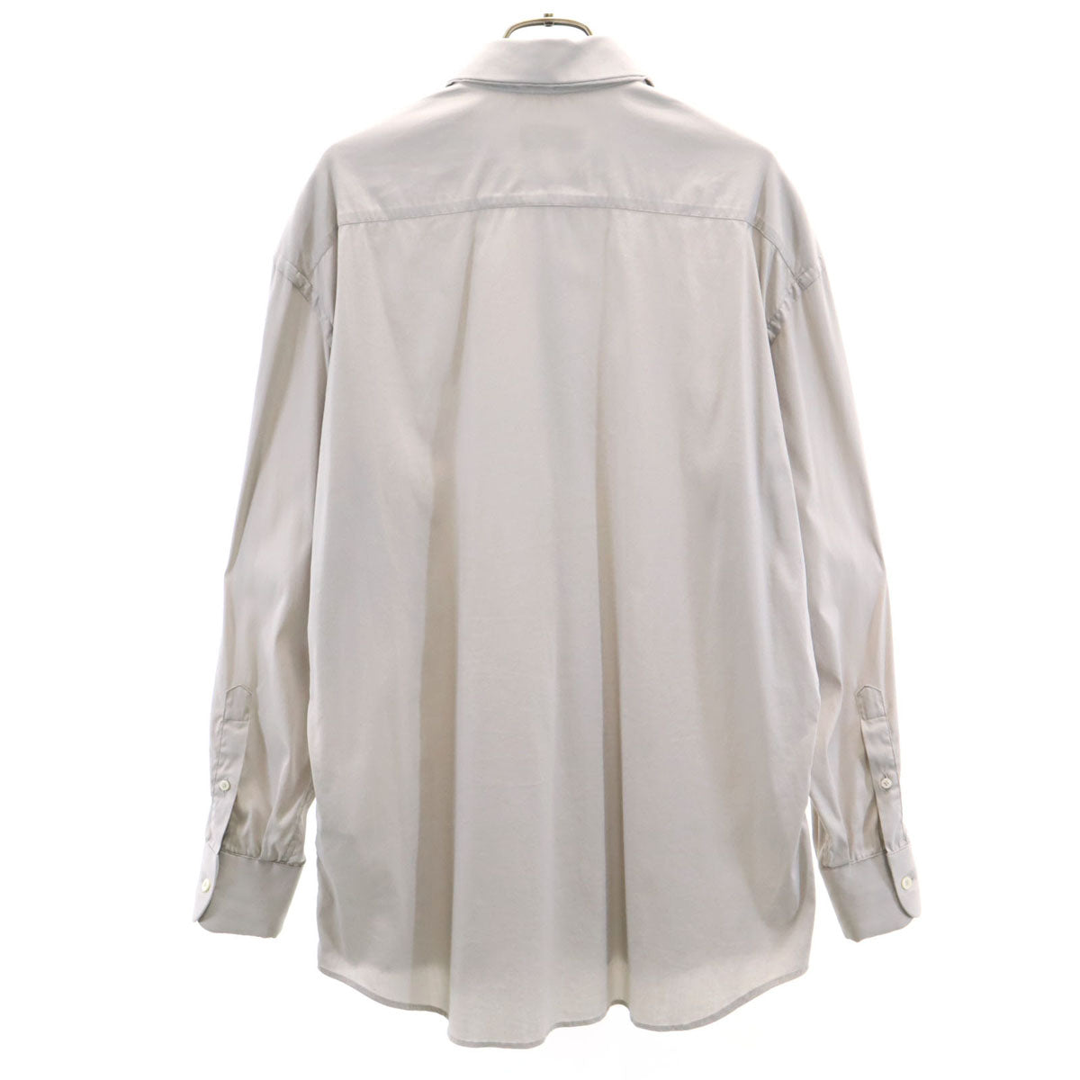 PRADA プラダ イタリア製 長袖 シャツ 39 グレー メンズ