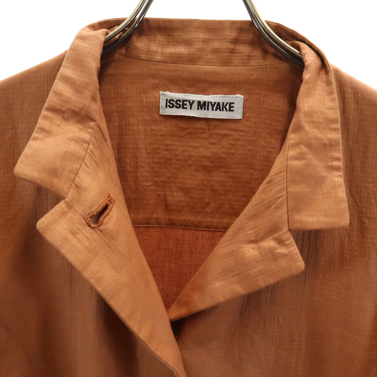 ISSEY MIYAKE イッセイミヤケ 90s 日本製 オールド 長袖 ジャケット M ブラウン レディース