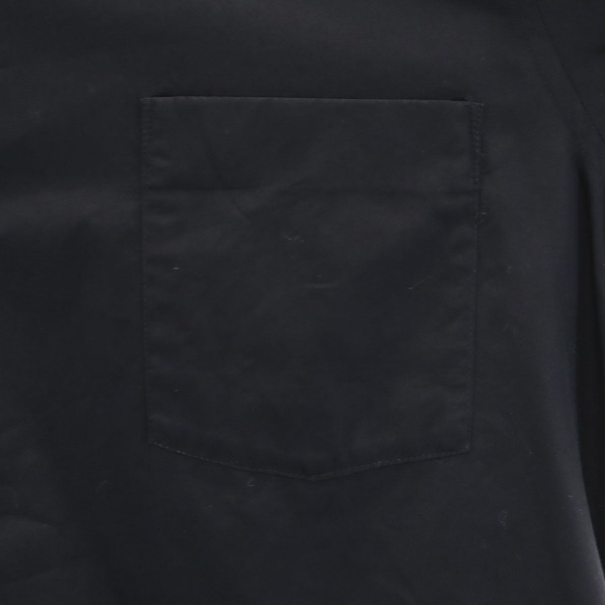 COMME des GARCONS コムデギャルソン 80s 日本製 ヴィンテージ 長袖 ダブルカフス コットンシャツ M ブラック メンズ