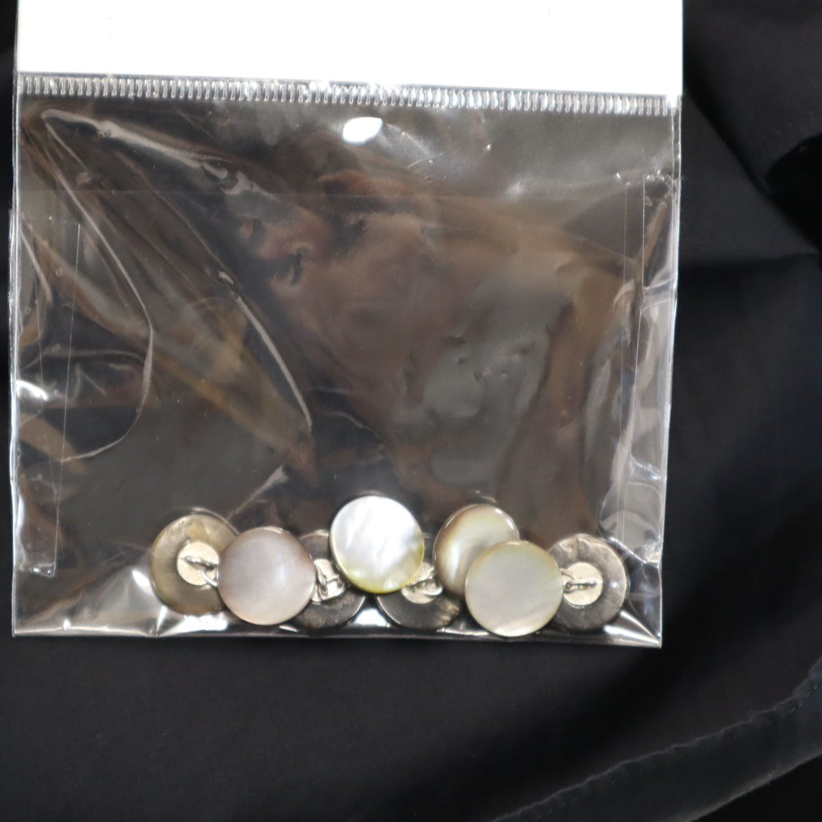 COMME des GARCONS コムデギャルソン 80s 日本製 ヴィンテージ 長袖 ダブルカフス コットンシャツ M ブラック メンズ