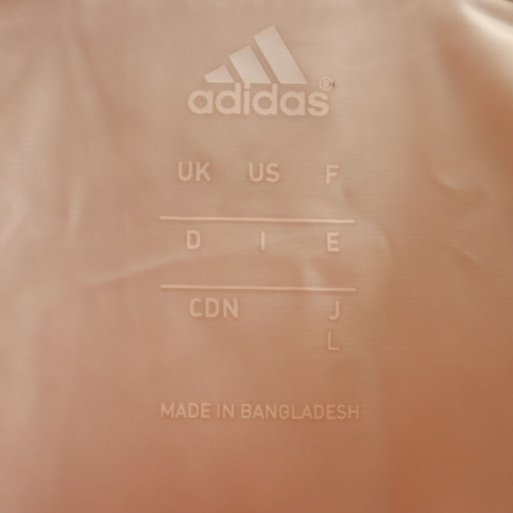 adidas アディダス 未使用 ハイブリッド ダウンジャケット L ショッキングピンク レディース