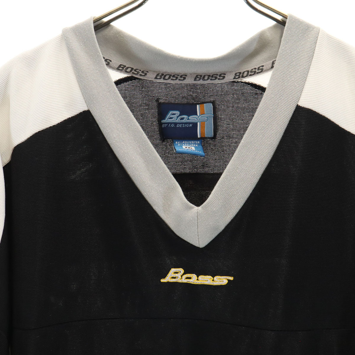 BOSS ボス 半袖 ゲーム シャツ XXL ブラック ビッグサイズ メンズ