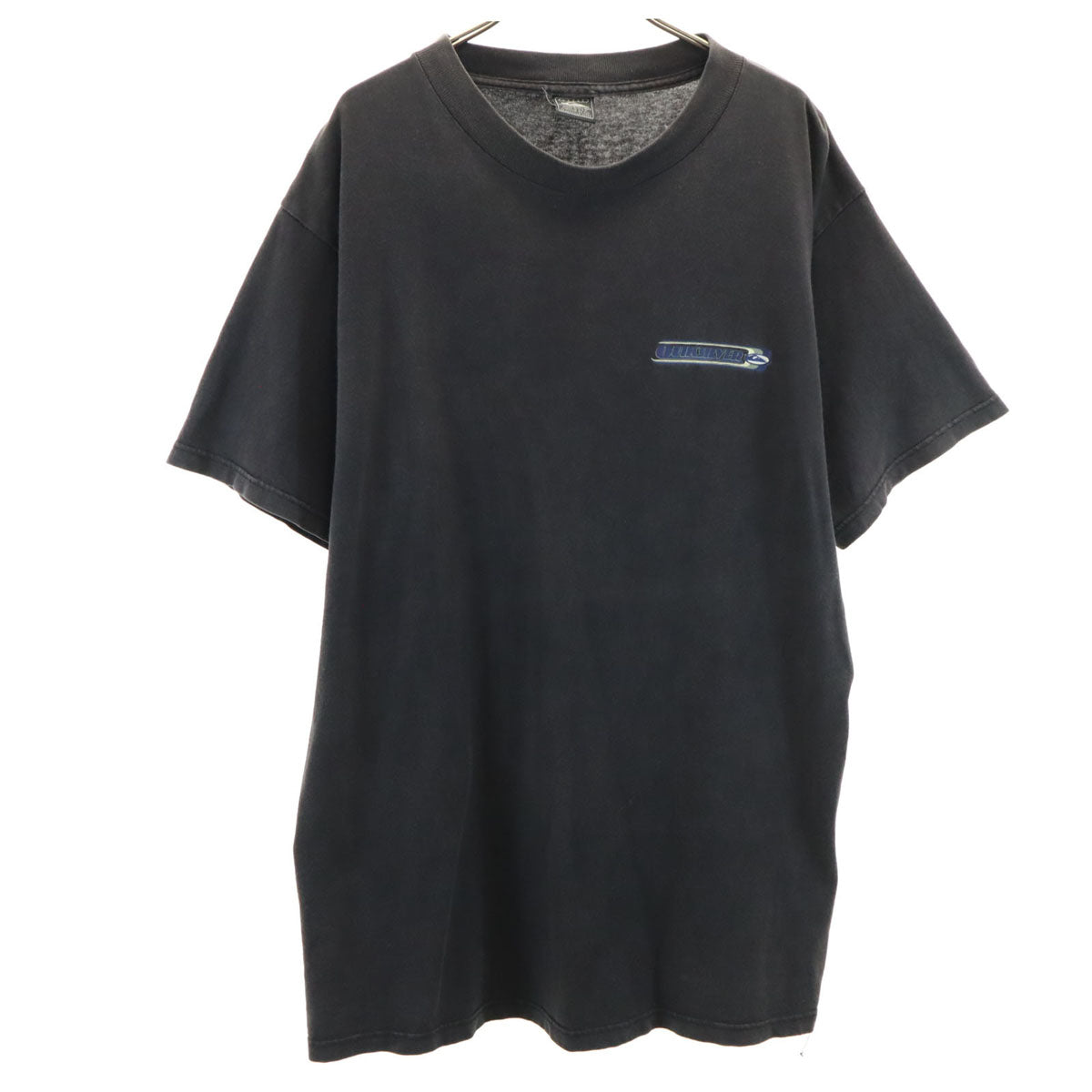 Quiksilver クイックシルバー 90s USA製 オールド バックロゴ 半袖 Tシャツ L ブラック メンズ