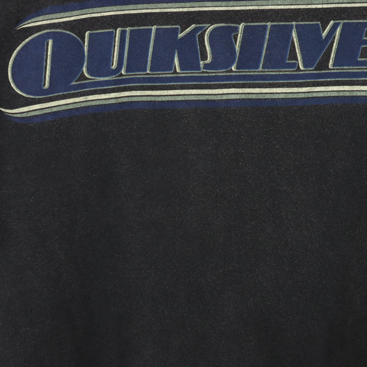 Quiksilver クイックシルバー 90s USA製 オールド バックロゴ 半袖 Tシャツ L ブラック メンズ