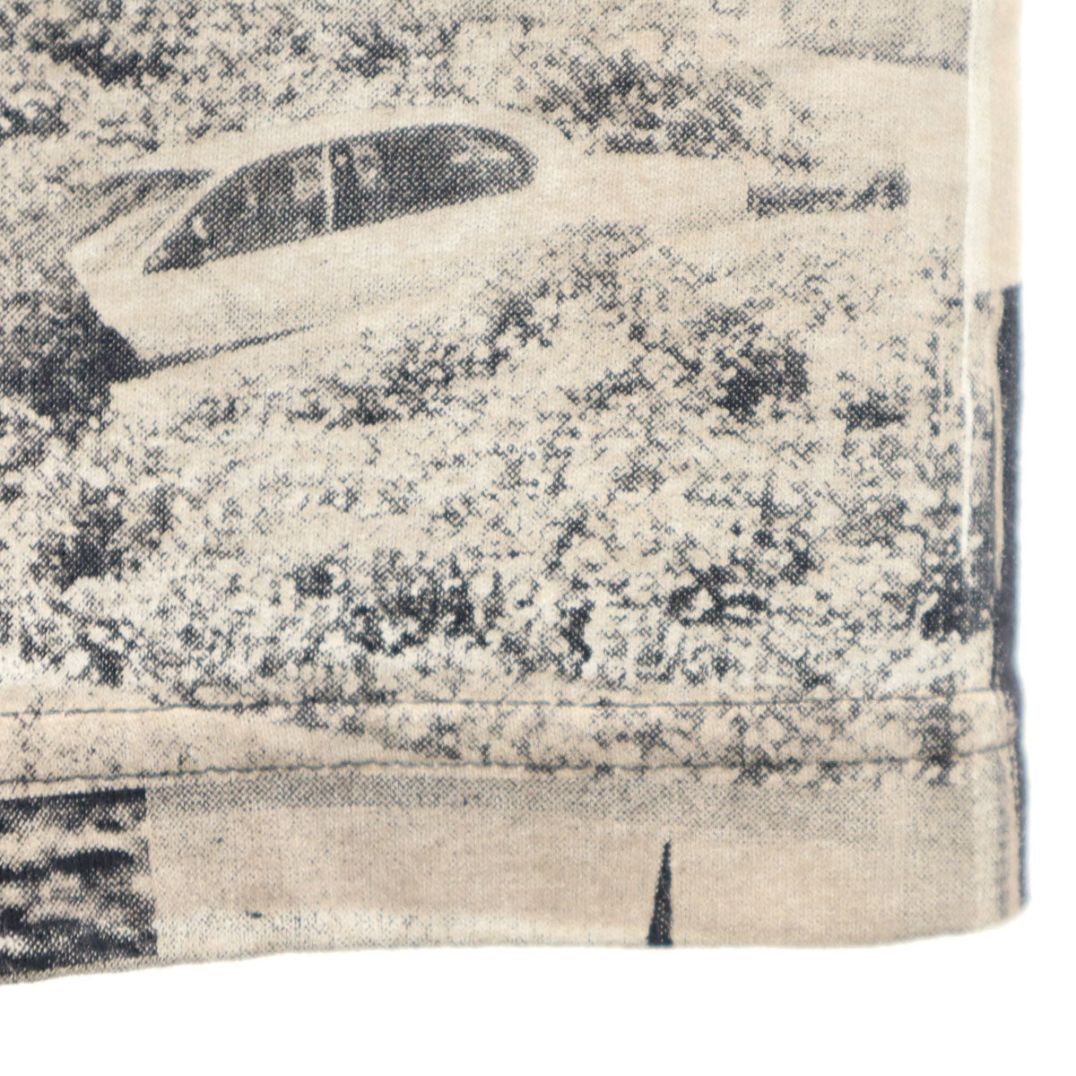 Murina ムリナ 90s USA製 オールド フォトプリント 半袖 Tシャツ L 濃紺 メンズ