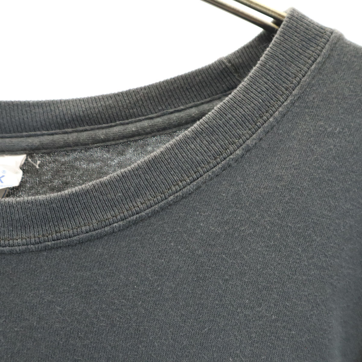 YAZBEK 90s オールド バックプリント 半袖 Tシャツ 3XL チャコールグレー ビッグサイズ メンズ