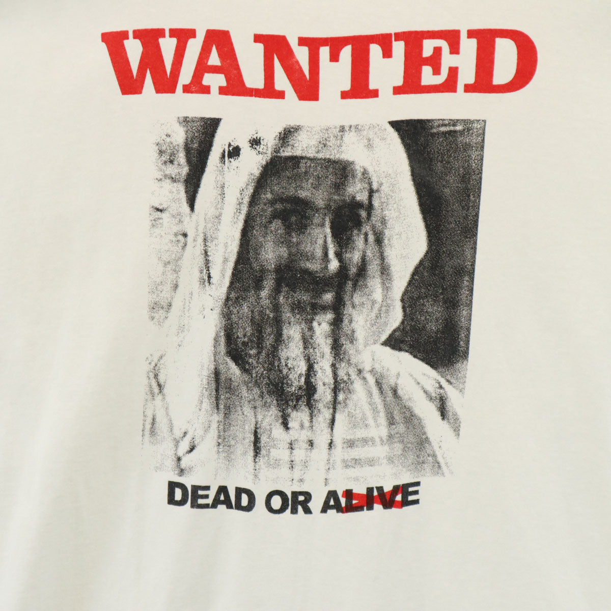 Hanes ヘインズ WANTED 半袖 Tシャツ L ホワイト メンズ