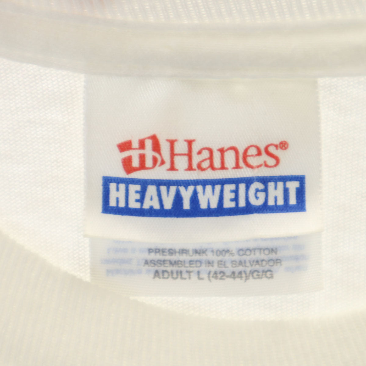 Hanes ヘインズ WANTED 半袖 Tシャツ L ホワイト メンズ