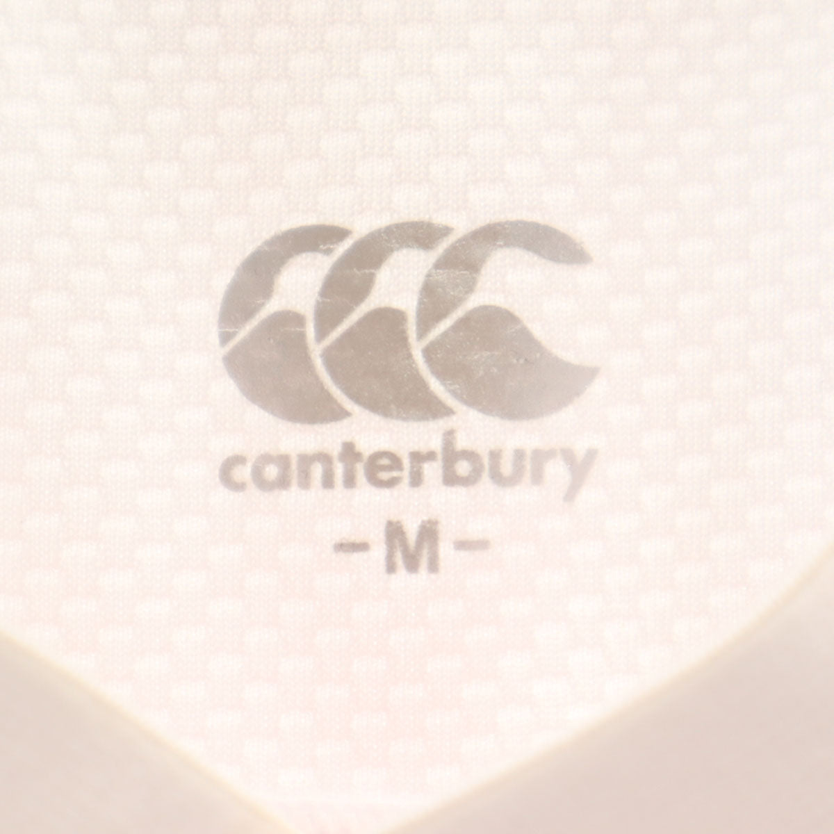 CANTERBURY OF NEW ZEALAND カンタベリー ラグビー 半袖 ユニフォーム M ホワイト メンズ