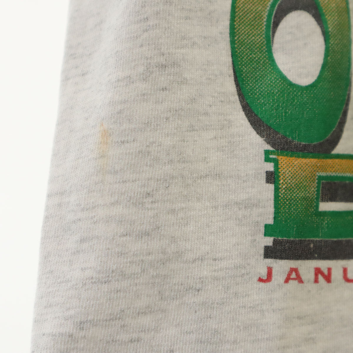 COMPETITOR 90s オールド 1995年 ローズボウル ドナルドダック 半袖 Tシャツ L グレー ディズニー メンズ