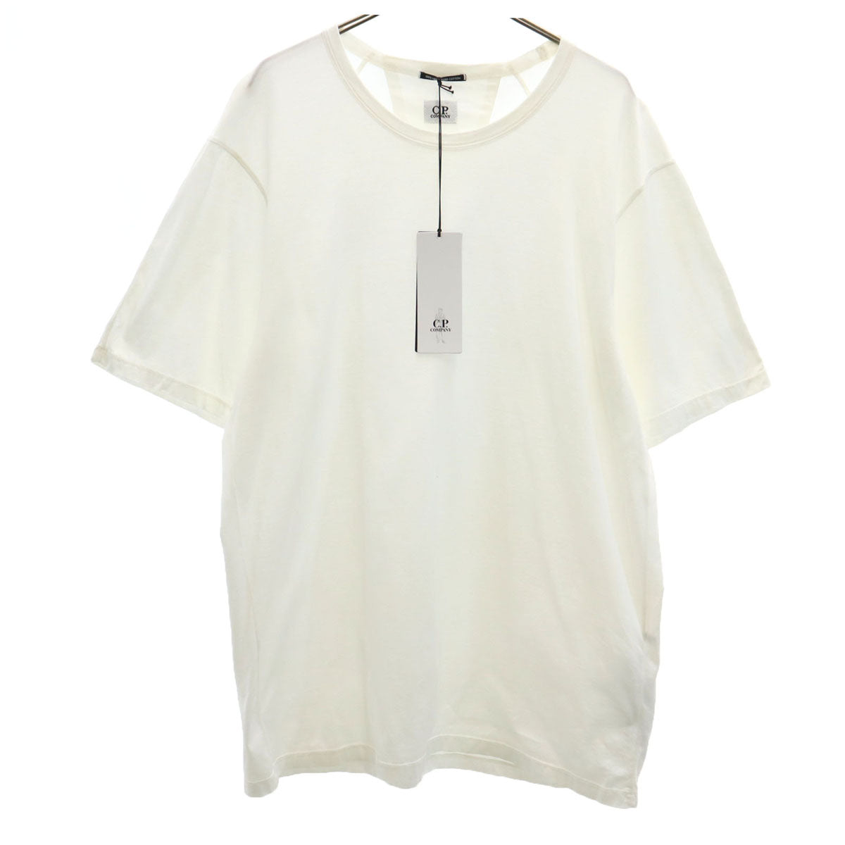 C.P.Company シーピーカンパニー イタリア製 半袖 Tシャツ L ホワイト メンズ